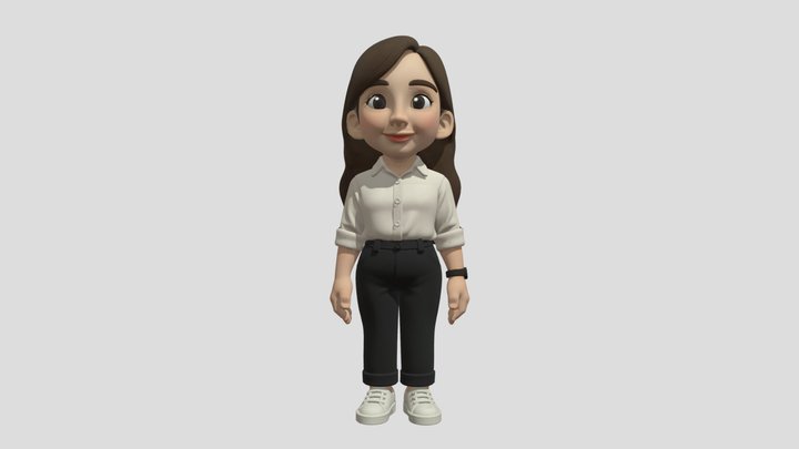 剪刀手-第三版 3D Model