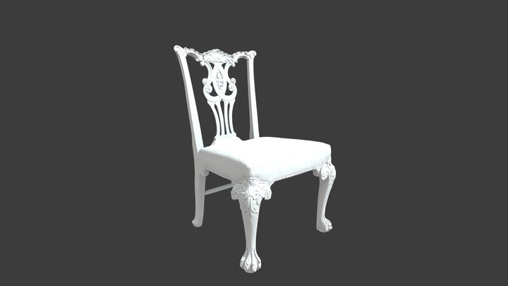 Chair (England) 1750-60 – Free 3D Model STL