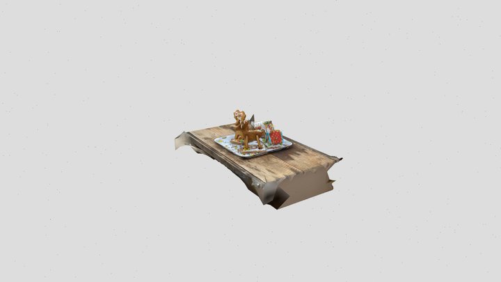 Scan gingerbread house 3D Model