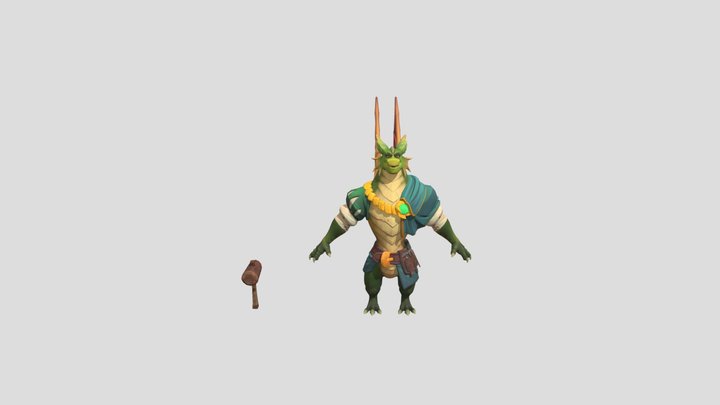 Spyro Reignited Trilogy Nestor 3D Model