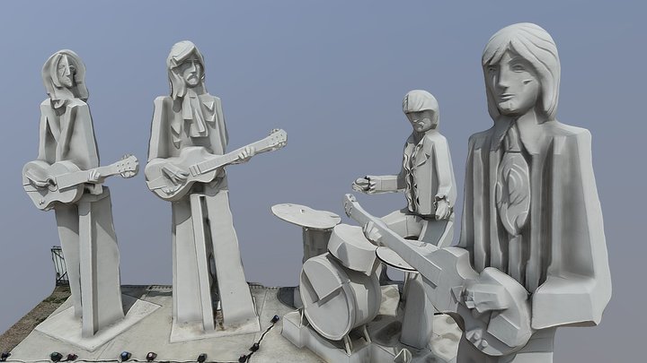 8th wonder Beatles statue (photogrammetry)