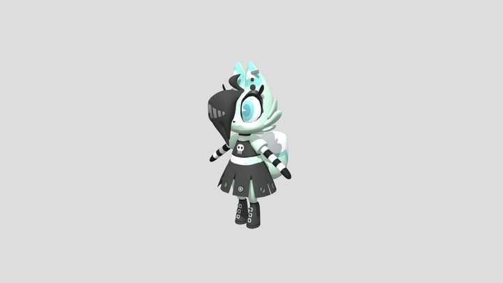 Goth Slushi (chikn nuggit) 3D Model