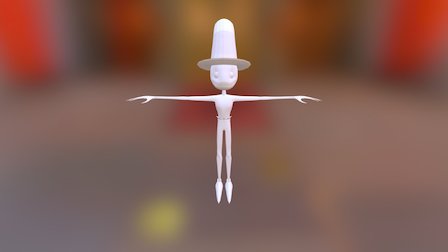 Scarecrow 3D Model