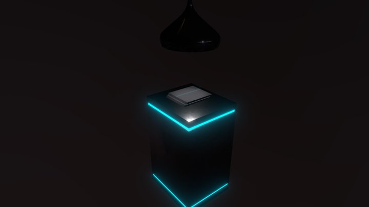 Ps4 Showcase 3D Model