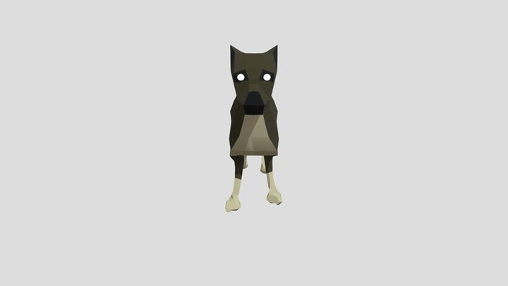 Dog 3D Model