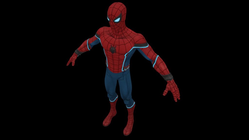 The Amazing Spiderman Download Free 3d Model By Iqbalmulyawan