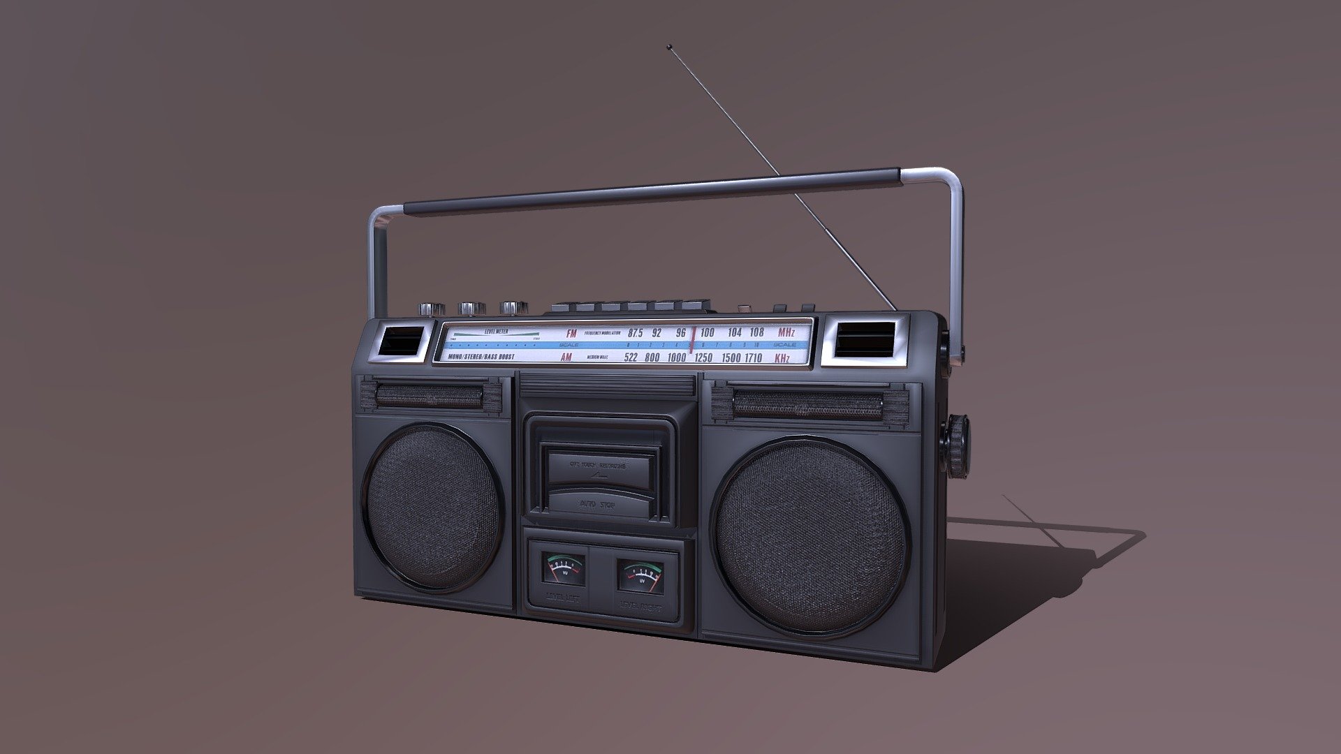 Portable Radio - Buy Royalty Free 3d Model By Omarme37 [406d2ca 