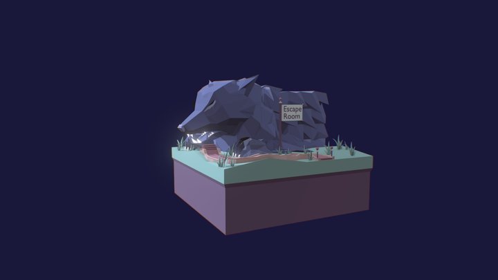Cube World_Volf en zeven Geitjes 3D Model
