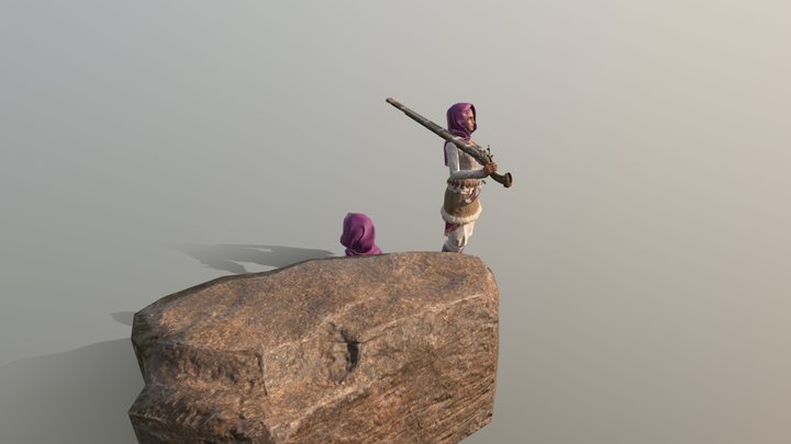 Iron Harvest - Princess 3D Model