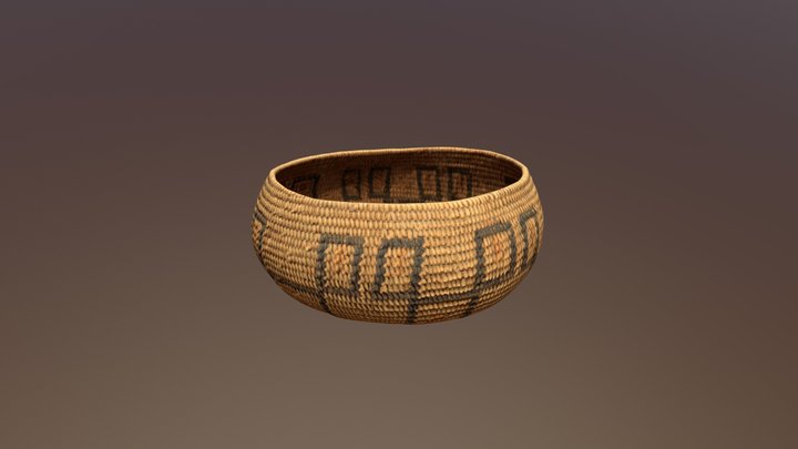 Woven Bowl 3D Model