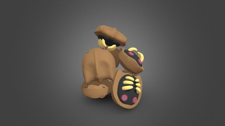 Kabuto Exuviae 3D Model