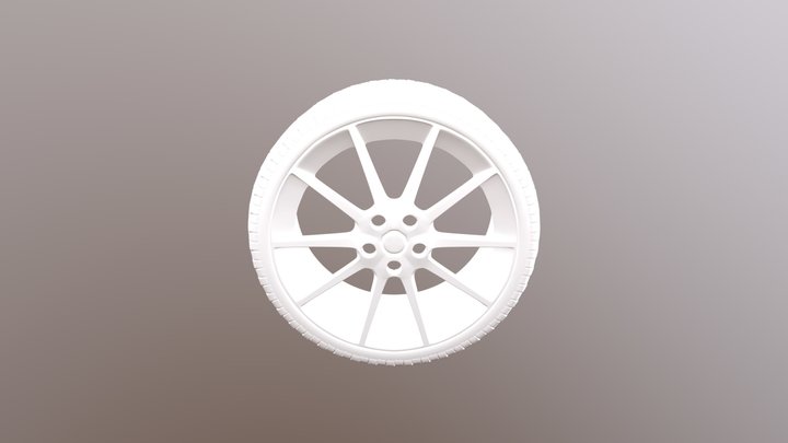 Wheel 3D Model