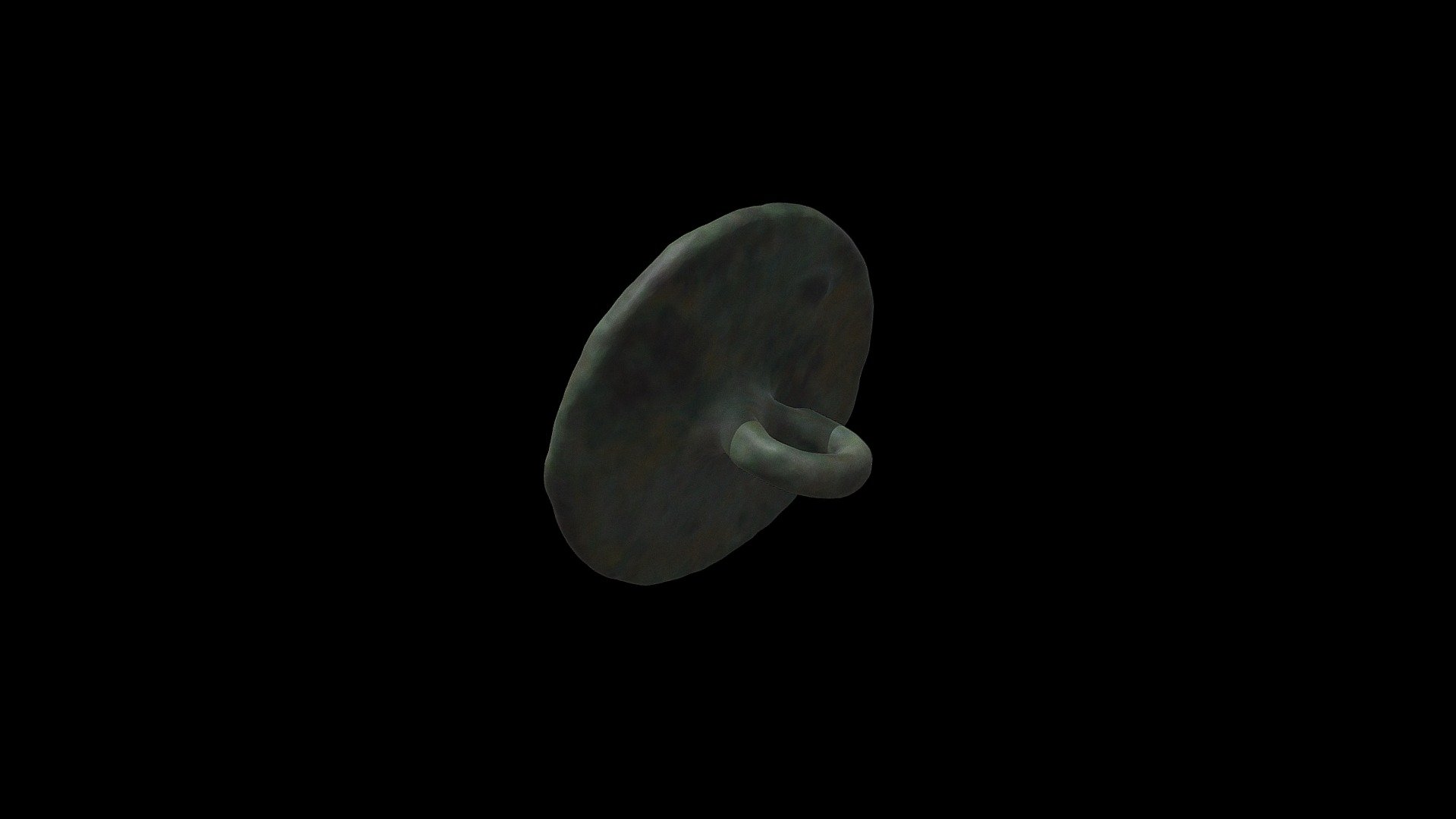 Flat disc button - 3D model by MDOTarchaeology [406fe12] - Sketchfab