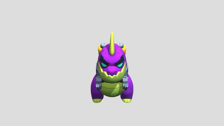 Kaiju Boss 3D Model