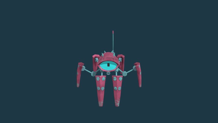 Spider Drone 3D Model