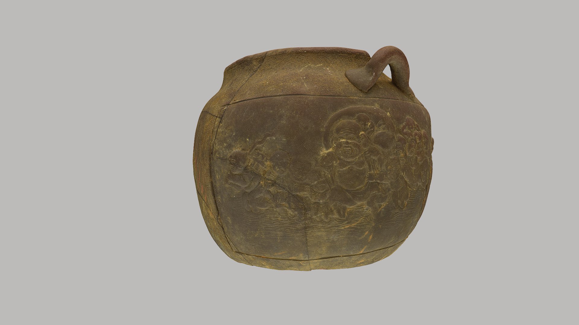 Handmade Teapot (oriental motif)