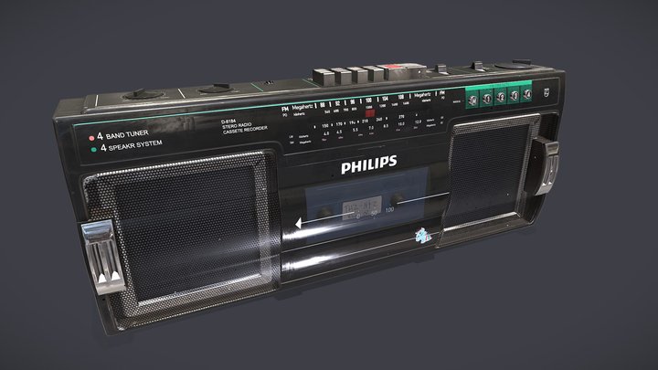 Phillips_D8184 3D Model