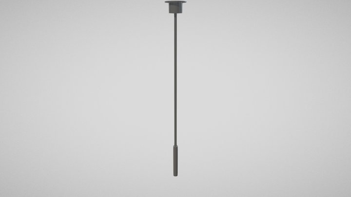 lampada a sospensione 150 cm 3D Model