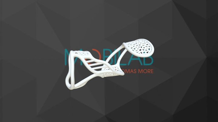 3D printed wrist brace design 3D Model
