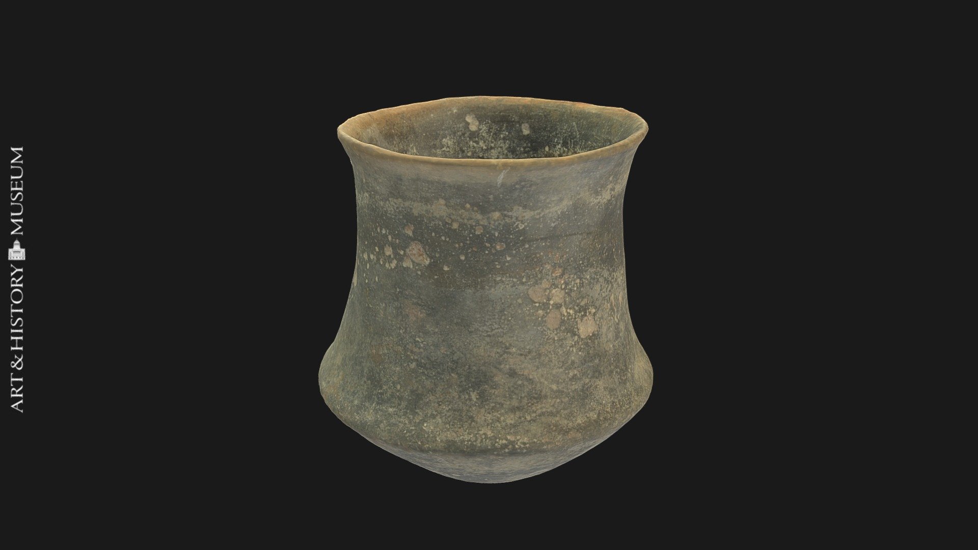 Carinated vase with flaring rim - PG.41.1.206