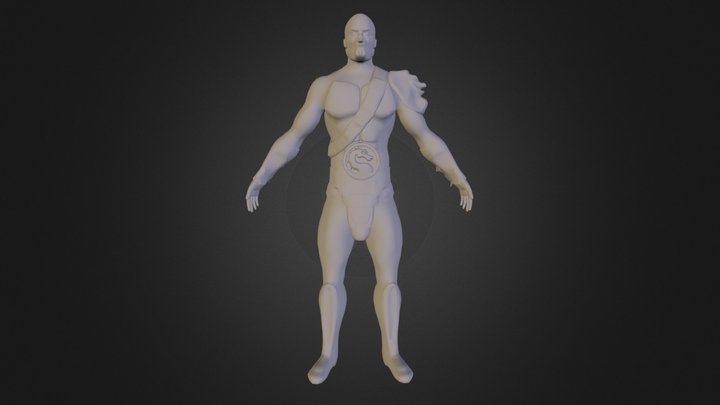 Sub Zero low poly 3D Model