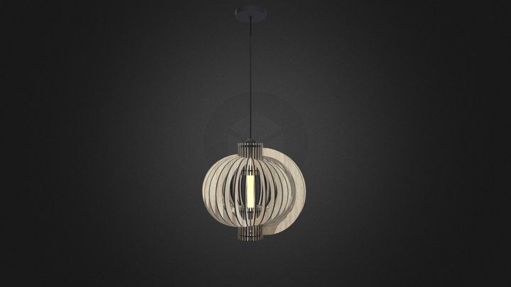 Snail Lamp 3D Model