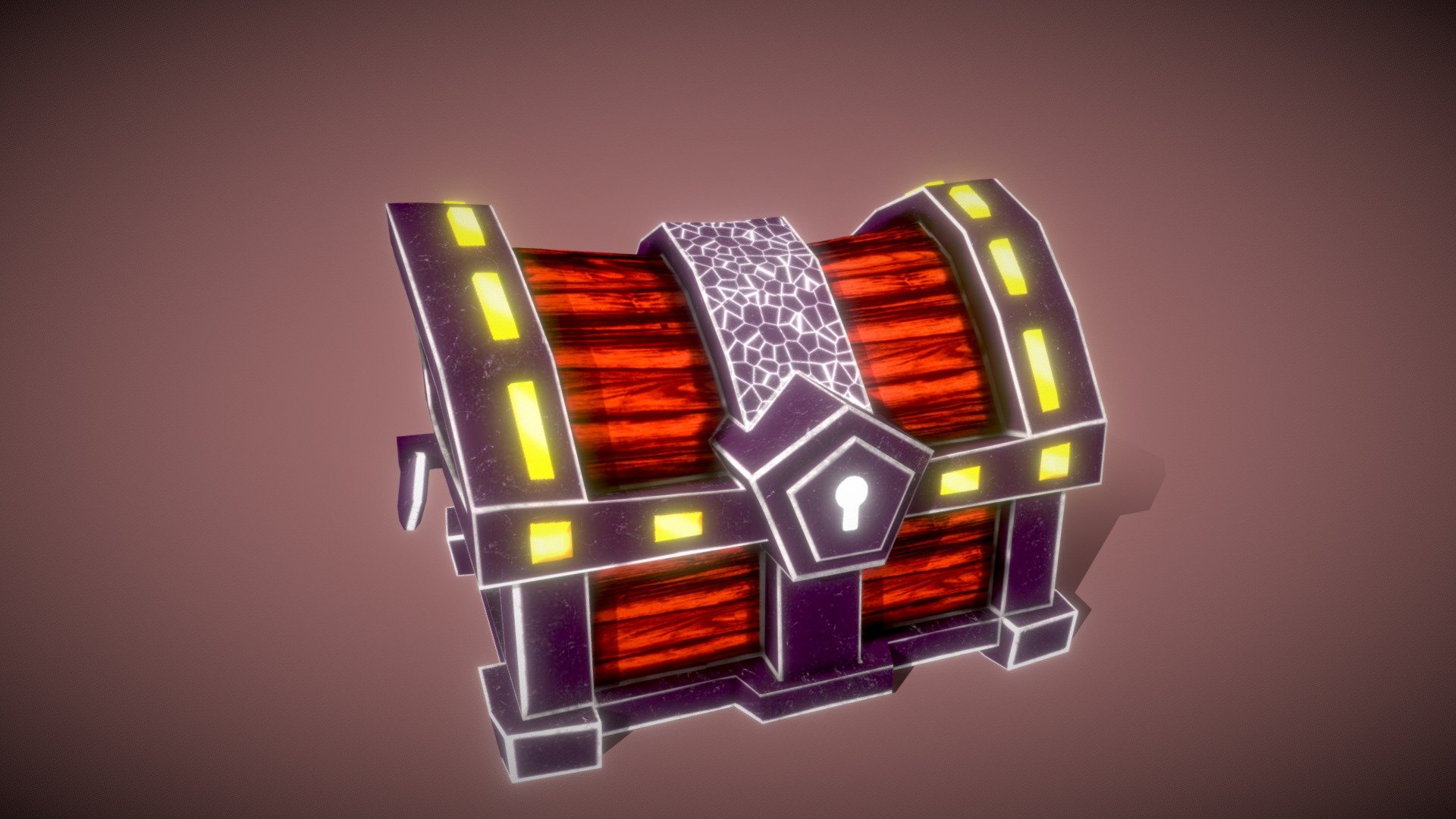 Stylized Chest - 3D model by gustavo.arros [4072f5f] - Sketchfab