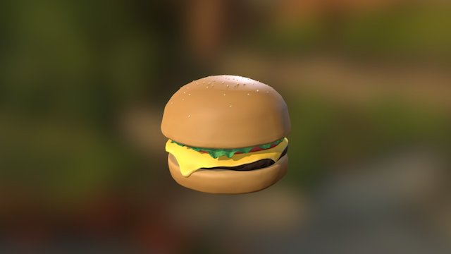 Burger Model 3D Model