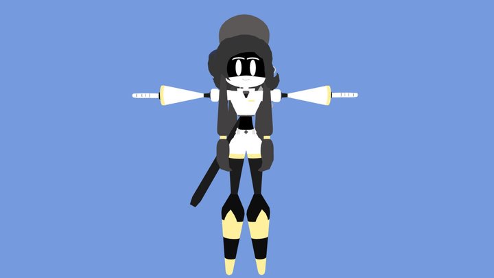 SD_ Tessa_ Murder Drones 3D Model