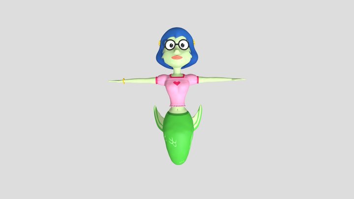 Princess Mindy (The SpongeBob SquarePants Movie) 3D Model