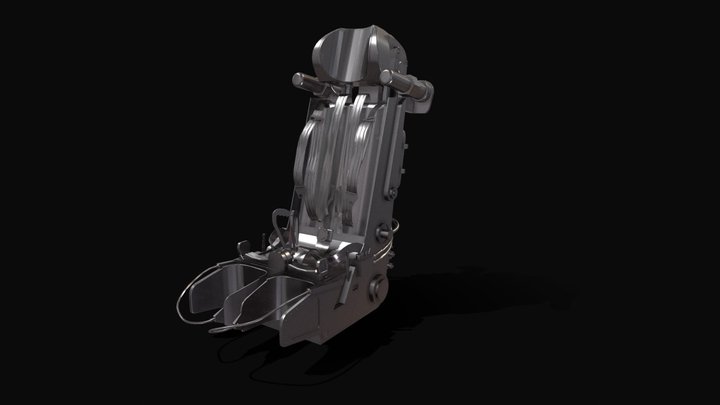 Ejection Seat 3D Model