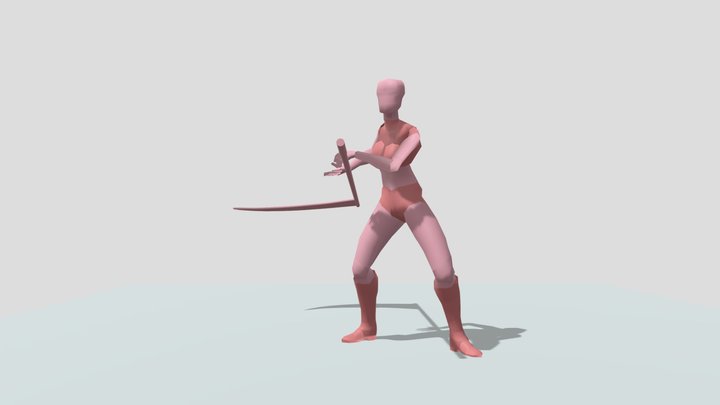 Scythe Animations 3D Model