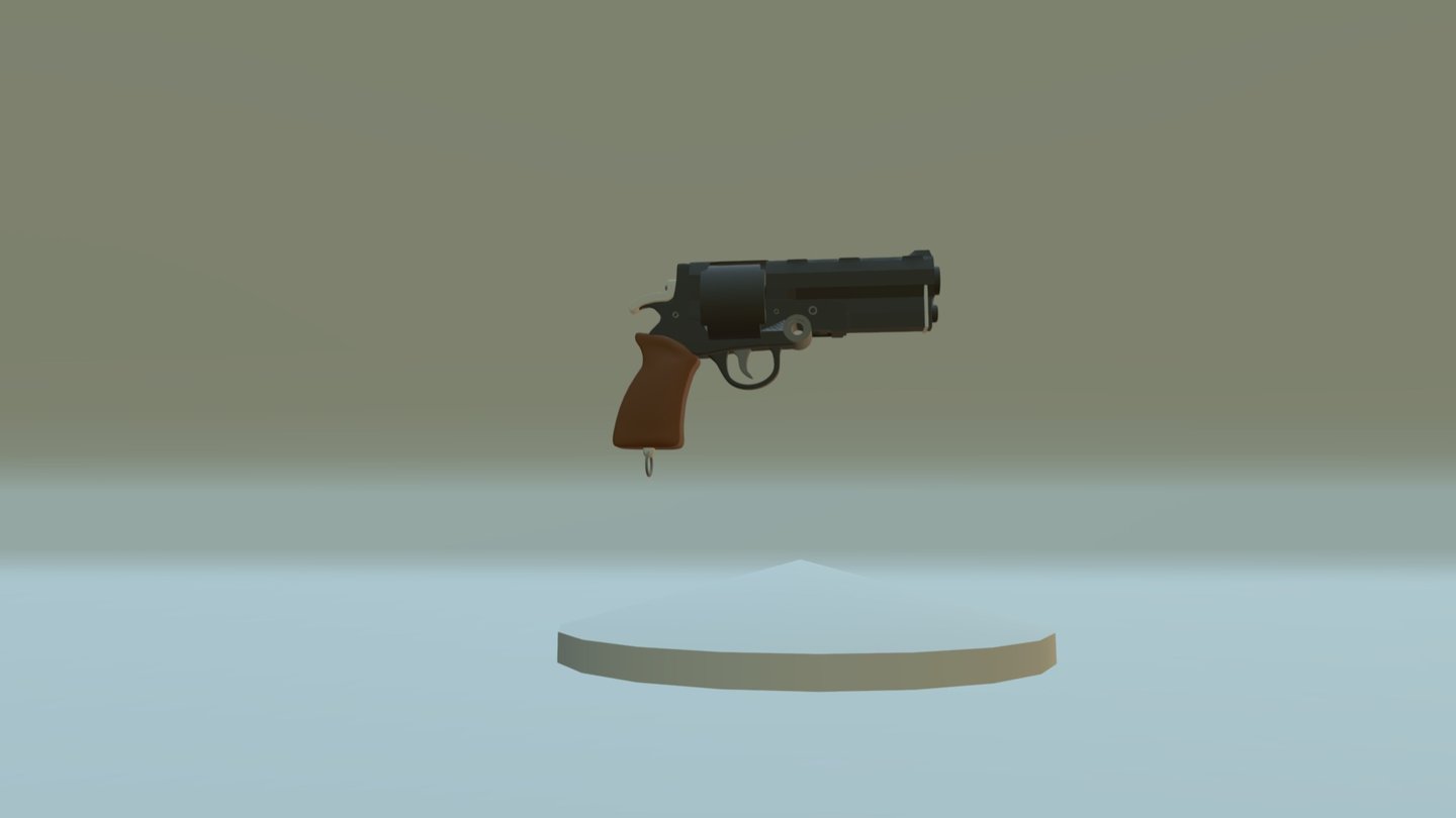 a gun - 3D model by Davidsen [4074458] - Sketchfab