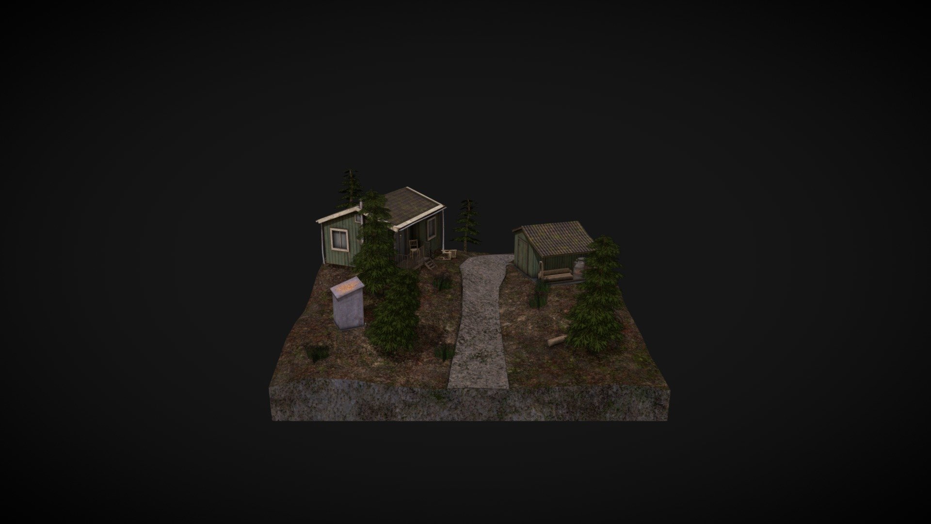 Diorama Assignment - Forest Loner