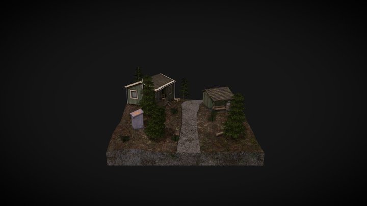 Diorama Assignment - Forest Loner 3D Model