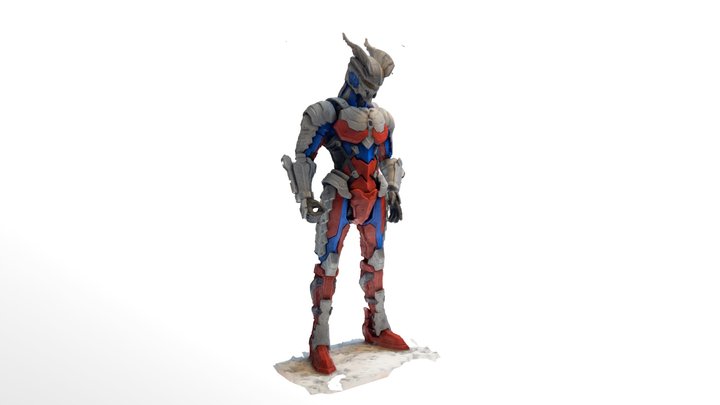Ultraman 3D Model