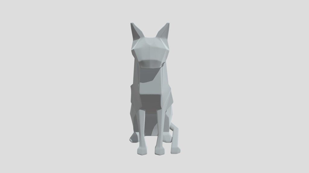 Crackled White Hound