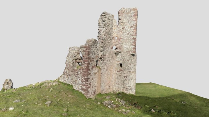 Ardvreck Castle 3D Model