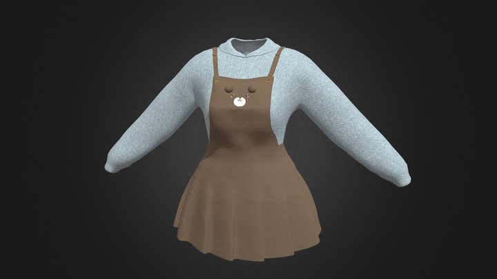 Bear Dress – Modello 3D gratuito STL