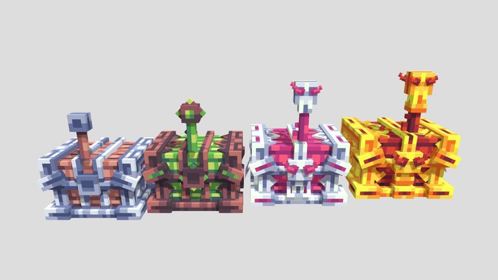 treasure chest 3D Model