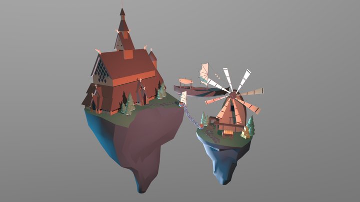 Simple 3D models - Sketchfab