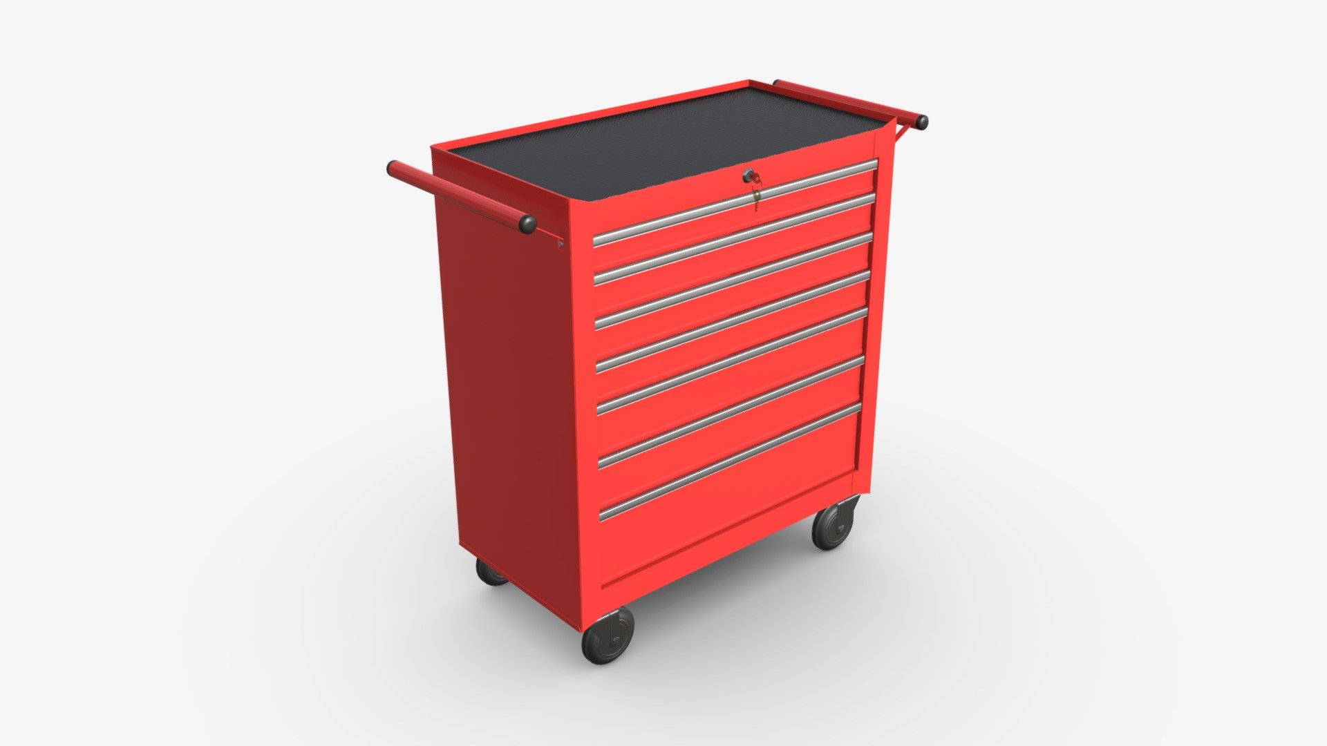 Toolbox cabinet trolley cart - Buy Royalty Free 3D model by HQ3DMOD ...