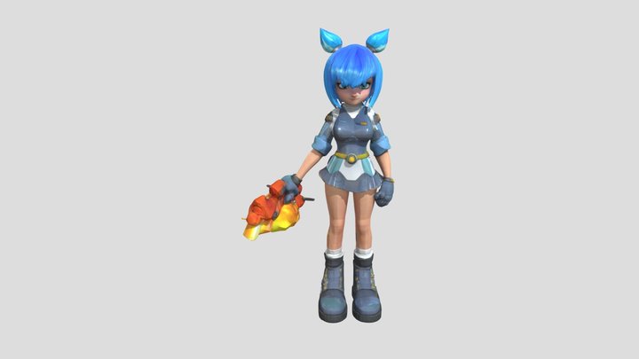 Vela from Jet Force Gemini 3D Model