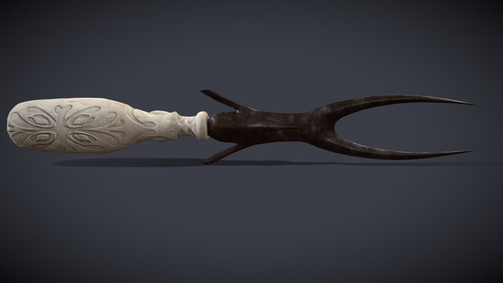Bone Carving Tool/Beyond Skyrim Valenwood 3D Model