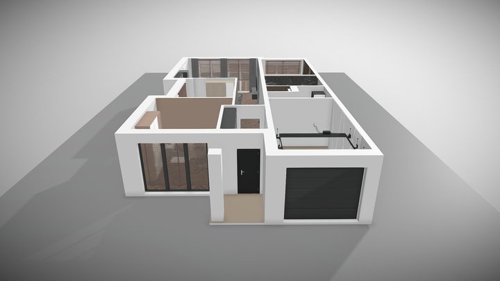 Bliźniak-StronaLewa-RZUT 3D 3D Model