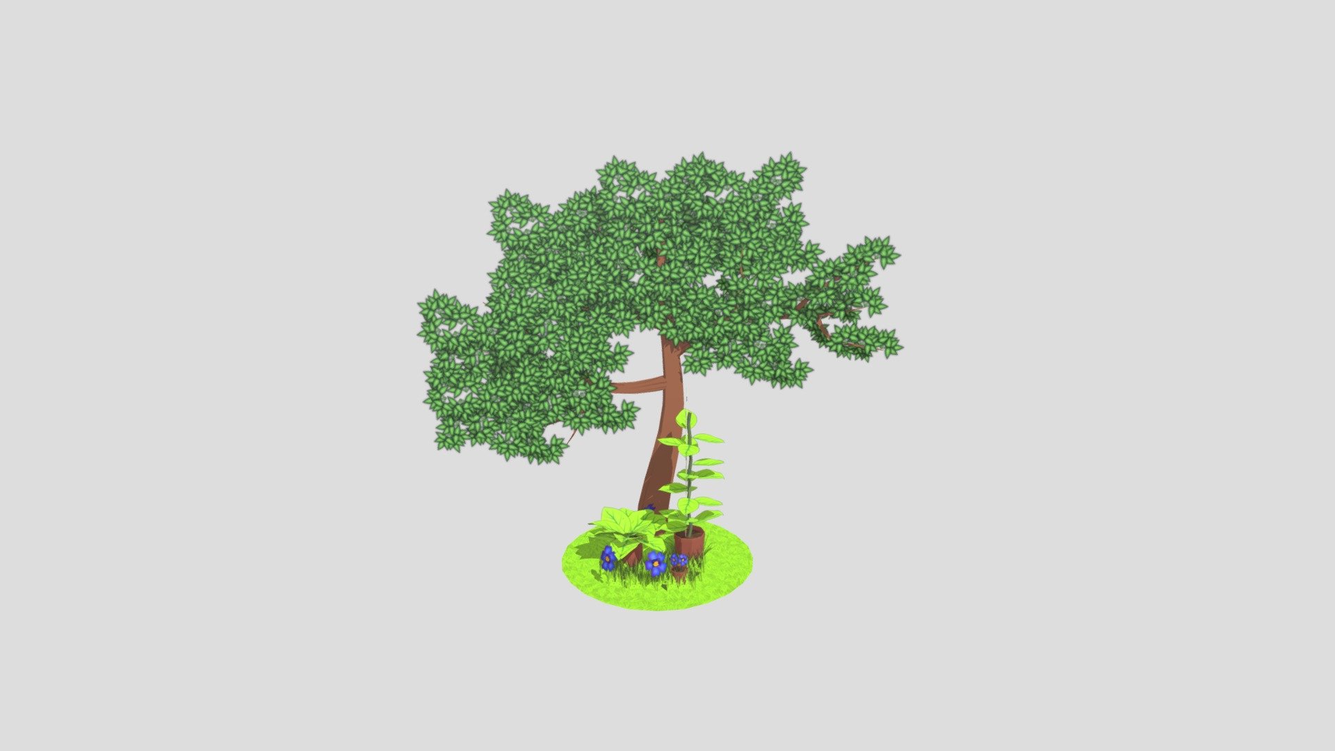 Foliage - 3D Model By - MOB - (@MOB_47) [407c6d0] - Sketchfab