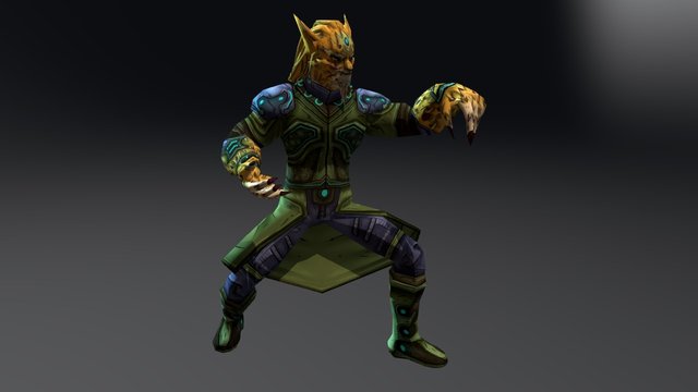 Agama - Game Character - Anim Set [Animation] 3D Model