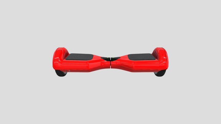 Classic Plain Red 3D Model
