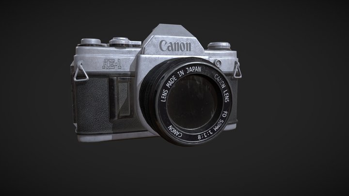 Camera 3D Model