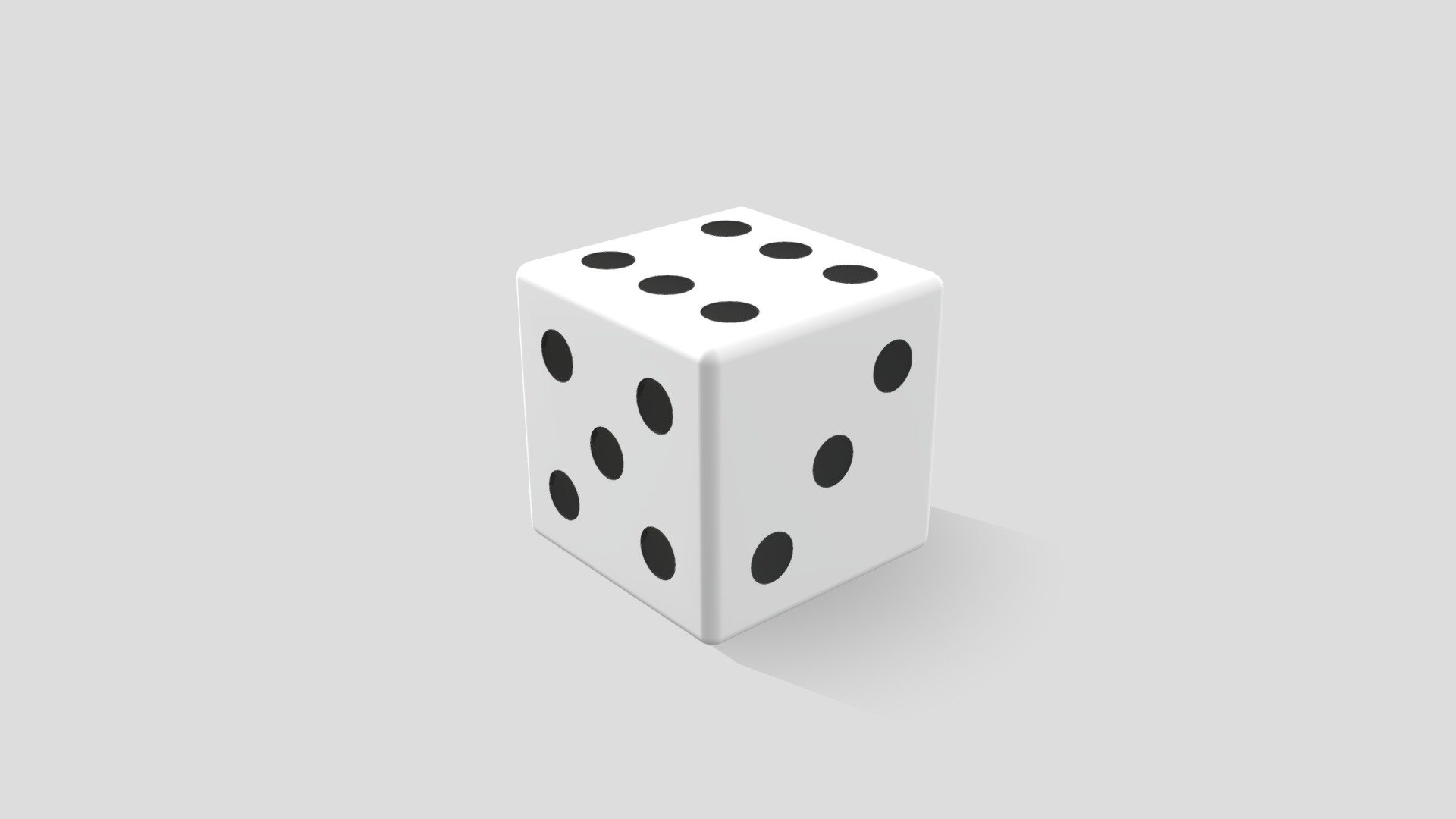 rolling dice 3D model by ep3d [407f8f8] Sketchfab